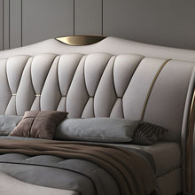 Load image into Gallery viewer, Golden Mayer Lennox Customizable Upholstered Bed with Optional Storage - Sleek and Stylish Design
