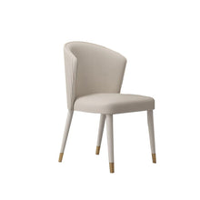 Load image into Gallery viewer, Velit Customizable Streamlined Chair for Sophisticated Dining &amp; Office Use - Golden Mayer
