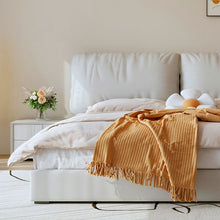 Load image into Gallery viewer, Golden Mayer Quaddy Customizable Upholstered Bed - Contemporary Style with Optional Storage Features
