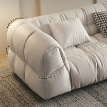 Load image into Gallery viewer, Leather Sofa Duilio | Low Seating &amp; Simple Elegance -Customizable (Direct From Factory)
