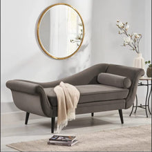 Load image into Gallery viewer, Neon Suede Lounger in Brown Color
