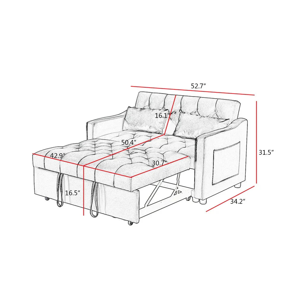 Quilt Plus Luxury Sofa Cum Bed