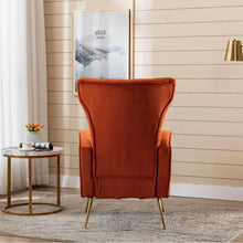 Load image into Gallery viewer, Timeless Winged Throne Wing Chair
