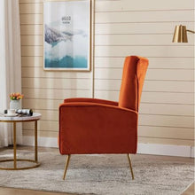 Load image into Gallery viewer, Timeless Winged Throne Wing Chair
