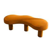 Load image into Gallery viewer, Dana Upholstered Bench - Unique Organic Shape for Modern, Naturalistic Interiors
