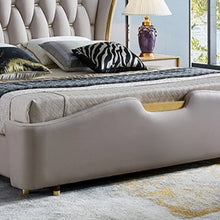 Load image into Gallery viewer, Golden Mayer Vertico Customizable Upholstered Bed with Optional Storage - Contemporary and Streamlined Design
