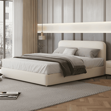 Load image into Gallery viewer, Golden Mayer Bretton Customizable Upholstered Bed - Contemporary Style with Optional Storage Functionality
