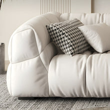 Load image into Gallery viewer, Leather Sofa Duilio | Low Seating &amp; Simple Elegance -Customizable (Direct From Factory)
