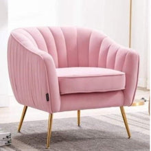 Load image into Gallery viewer, Patro Upholstered Accent Chair in Suede
