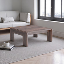 Load image into Gallery viewer, Nordhaven Coffee Table - Solid Walnut/Teak/Oak Wood (Square)
