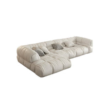 Load image into Gallery viewer, Leather Sofa Duilio | Low Seating &amp; Simple Elegance -Customizable (Direct From Factory)
