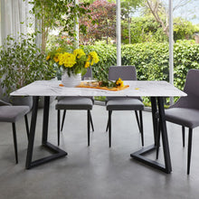 Load image into Gallery viewer, In &amp; Out Marble 6 Seater Dining Table without Chairs, Marble Table Top
