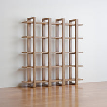 Load image into Gallery viewer, Harmony Shelf/Bookcase - 66" - Solid Teak Wood
