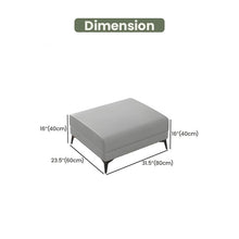 Load image into Gallery viewer, Amaretto Ottoman Seat: Sleek Pouffe &amp; Stool Design for Elegant Interiors
