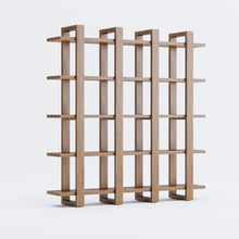 Load image into Gallery viewer, Harmony Shelf/Bookcase - 66" - Solid Teak Wood
