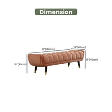 Load image into Gallery viewer, Benches Dapper Couch Bench – Stylish Bedroom Seating - Direct from Factory (Customizable)
