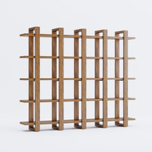 Load image into Gallery viewer, Harmony Shelf/Bookcase - 83" - Solid Teak Wood
