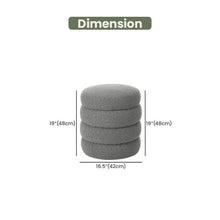 Load image into Gallery viewer, Pebble Ottoman : Elegant Seating for Living Room and Lounge
