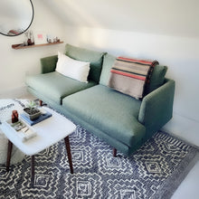 Load image into Gallery viewer, Anne Sofa | 2 Seater | Down-feather Back Cushion (5.6 feet) | Removable Fabric
