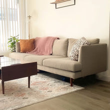 Load image into Gallery viewer, Anne Sofa | 3 Seater | Down-feather Back Cushion (7 feet) | Removable Fabric
