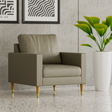 Load image into Gallery viewer, Lore Sofa | 1 Seater Italian Leather Sofa (3 feet)
