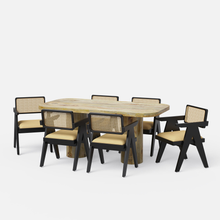 Load image into Gallery viewer, Alba-Pierre Dining Table Set - 6 &amp; 8 Seater/ All sizes
