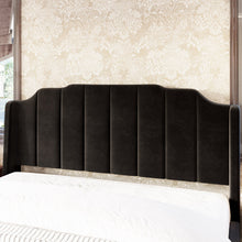 Load image into Gallery viewer, Berlin Upholstered Without Storage Bed In Suede
