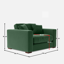 Load image into Gallery viewer, Atlanta 1 Seater Sofa - 53"
