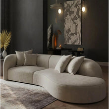 Load image into Gallery viewer, Remix Premium Upholstered Curved Sofa
