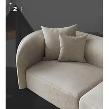 Load image into Gallery viewer, Remix Premium Upholstered Curved Sofa
