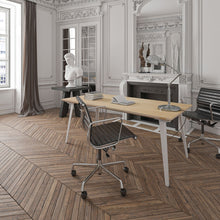Load image into Gallery viewer, Takeshi Desk Pro (5x2.5 feet) - White Oak on Birch
