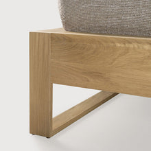Load image into Gallery viewer, Sael Bed - Solid Walnut/Teak/Oak Wood (King)
