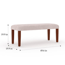Load image into Gallery viewer, Golden Mayer Anemone Solid wood 6-Seater Marble Top Dining Table With 4 Upholstery Chairs And 1 Bench in Walnut Color
