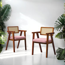 Load image into Gallery viewer, Bob Rattan Chair - Set of Two
