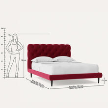 Load image into Gallery viewer, Burbage Upholstered Bed
