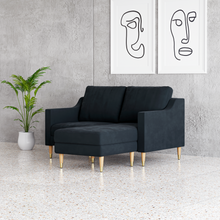 Load image into Gallery viewer, Lore Sofa | Small L-Shaped Sectional with Chaise (5 feet)
