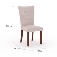 Load image into Gallery viewer, Golden Mayer Anemone Solid wood 6-Seater Marble Top Dining Table With 4 Upholstery Chairs And 1 Bench in Walnut Color
