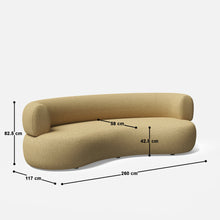 Load image into Gallery viewer, Eliza Curvy 3 Seater Sofa - 102”
