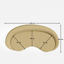 Load image into Gallery viewer, Cortez Curvy 2 Seater Sofa - 80"
