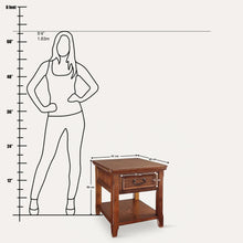 Load image into Gallery viewer, Hector Table - Side Table in Wood
