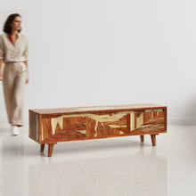 Load image into Gallery viewer, Cliff TV Unit Console Modern Classic in Sheesham
