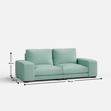 Load image into Gallery viewer, Derek modular 2 seater sofa - 75.6"
