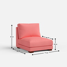 Load image into Gallery viewer, Derek Modular U- Shaped sofa - 62" Left Chaise | 123" Middle | 62" Right Chaise
