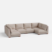 Load image into Gallery viewer, Derek Modular U- Shaped sofa - 62" Left Chaise | 123" Middle | 62" Right Chaise

