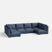 Load image into Gallery viewer, Derek Modular U- Shaped sofa - 62" Left Chaise | 123" Middle | 62" Right Chaise
