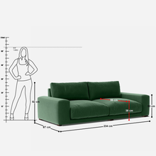 Load image into Gallery viewer, Derek 4 Seater Sofa - 92"
