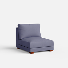 Load image into Gallery viewer, Derek modular right arm 3 seater sofa with ottoman - 133.5"

