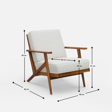 Load image into Gallery viewer, Erne Bouclé Accent Chair
