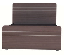 Load image into Gallery viewer, Golden Mayer Freesia Queen Size Bed In Dark Acacia Colour
