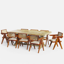 Load image into Gallery viewer, Gable Large Dining Table with Pierre Chairs - 4, 6 &amp; 8 Seater/ All sizes

